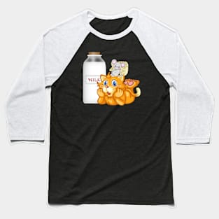 Milk Or Mouse Baseball T-Shirt